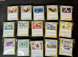 Pokemon TCG Trainer Card Bulk Lot - 200 Trainers + 20 Holo/Reverse Holo Trainers - Image 1