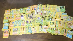 Old VINTAGE Pokemon Cards WOTC 1999-2024 MODERN, HEAVILY PLAYED LOT OF 8200 - Image 1