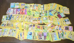 Old VINTAGE Pokemon Cards WOTC 1999-2024 MODERN, HEAVILY PLAYED LOT OF 8200 - Image 4