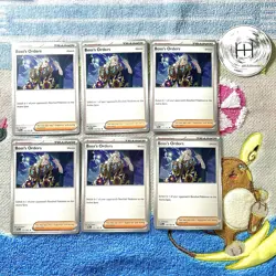 Pokemon Card Boss's Orders 172/193 Sv02: Paldea Evolved Set Of 6 Cards Lot New - Image 1