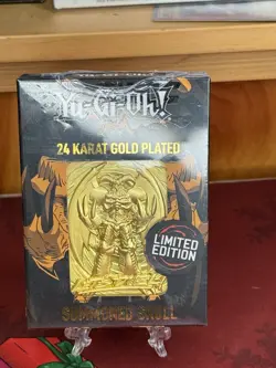 Yu-Gi-Oh! Summoned Skull 24 Karat Gold Plated Card Limited Edition - Image 1
