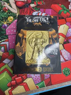 Yu-Gi-Oh! Summoned Skull 24 Karat Gold Plated Card Limited Edition - Image 3