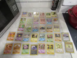 Pokemon Cards 34 Random Rares Good to Excellent Condition - Image 1