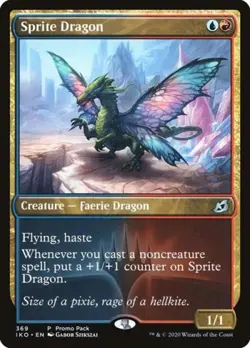 Sprite Dragon - Light Play MTG Promo Pack: Ikoria - Image 1