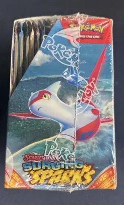 Pokemon Surging Sparks Half Booster Box (18 Packs) - UK Exclusive - Image 2