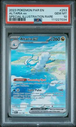 2023 Pokemon Special Illustration Rare Altaria EX 253/182 PSA 10 Gem MT #253 - Image 1