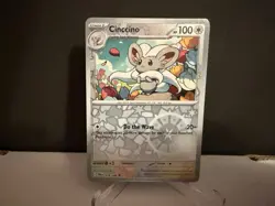 2025 Pokemon TCG Cinccino 076 S&V Black Bolt Reverse Holo Uncommon Card NM+ - Image 1