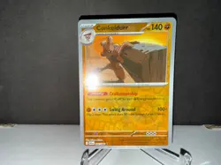 2025 Pokemon TCG Conkeldurr 049 S&V Black Bolt Reverse Holo Rare Card NM+ - Image 1