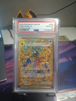 Pokemon 2023 Garchomp Ex Hyper Rare PSA 10 Gem Mint Paradox Rift 260/182 - Image 1