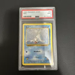 PSA 9 Seel 41/102 Base Set Pokemon Card 1999-2000 - Image 1