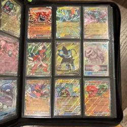 Pokemon Card Binder Collection Lot Charizard ex, koraidon ex, V And Ex + More - Image 3