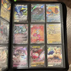 Pokemon Card Binder Collection Lot Charizard ex, koraidon ex, V And Ex + More - Image 5
