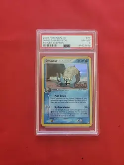 Pokemon: Omastar #20/108 Rare Reverse Holo Ex Power Keepers Stamped - PSA 8 - B4 - Image 1