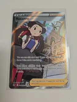 Roxanne - GG66/GG70 - Full Art Rare Crown Zenith Set - Pokemon Card - NM - Image 1
