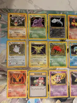 Vintage Pokemon Card Lot Holo WOTC Base Fossil Rocket Neo Gym Moltres 1st ed - Image 3
