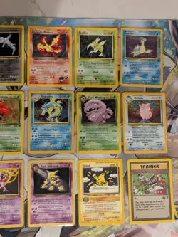 Vintage Pokemon Card Lot Holo WOTC Base Fossil Rocket Neo Gym Moltres 1st ed - Image 5