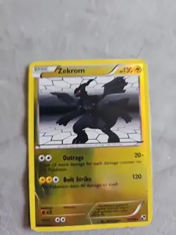 Zekrom 47/114 Black and White Card Pokemon TCG Holo - Image 2