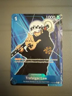 ST03-008 Trafalgar Law : Common Full Art English One Piece TCG Card : PRB01: One - Image 1