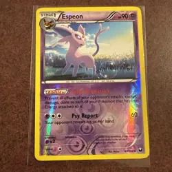 Espeon 48/108 Reverse Holo Rare Dark Explorers 2012 Pokemon Card LP - Image 1