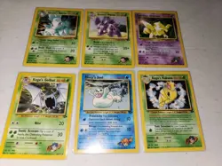 Vintage Gym Challenge Pokemon Card Lot NM To LP - Image 1