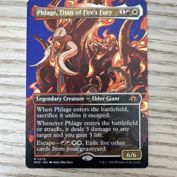 Magic: The Gathering Phlage, Titan of Fire's Fury Card - Image 1