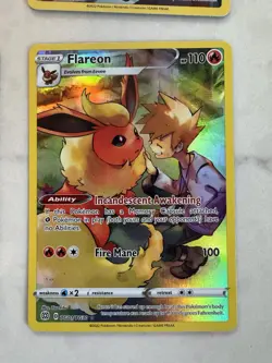 Eevee Flareon Jolteon Full Art TG01 TG04 TG11/TG30 NM Card Lot Pokemon - Image 2