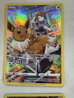 Eevee Flareon Jolteon Full Art TG01 TG04 TG11/TG30 NM Card Lot Pokemon - Image 4