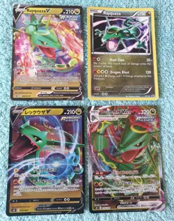 RAYQUAZA PROMO BUNDLE OF POKEMON CARDS - Image 1
