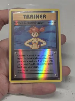 Misty's Determination 80/108 XY Evolutions Reverse Pokemon Holo Foil - Image 1