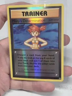 Misty's Determination 80/108 XY Evolutions Reverse Pokemon Holo Foil - Image 3