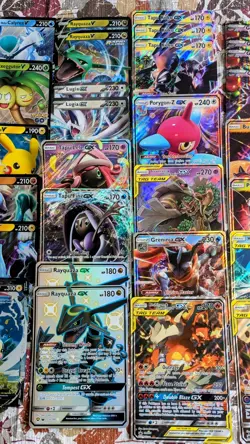 Pokemon V, VMAX, GX, EX Jumbo Oversized Card Lot Of 53 Cards Charizard Mewtwo - Image 3