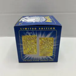 Mewtwo Pokemon 23k Gold-Plated Trading Card&Pokeball - Limited Edition New 1999 - Image 4