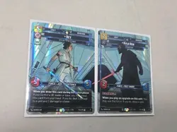 Star Wars Unlimited Galactic Championship 2025 Rey & Kylo Ren PLAYMAT + CARD SET - Image 3