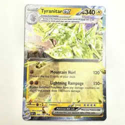 Tyranitar ex 066/197 Obsidian Flames DOUBLE RARE Pokemon Card NM - Image 1