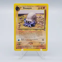 Omanyte 60/75 Vintage Pokemon Neo Discovery Set 2001 - Image 1