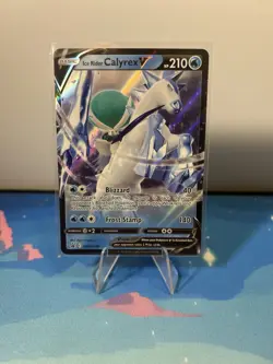 Ice Rider Calyrex V SWSH130 Sword & Shield Promo Near Mint Pokemon - Image 1