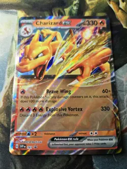Pokemon TCG Charizard EX SVP 161 Black Star Promo NM/M - Image 2