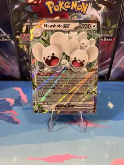 Pokemon Maushold EX 155/182 Ultra Rare Holo Sealed from Adventure Chest - Image 1