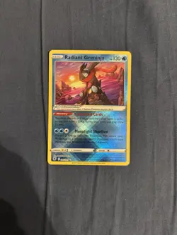 Pokemon! Radiant Greninja 046/189 - Astral Radiance NM - Image 1