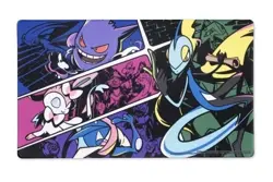 Official Pokemon Center Midnight Agent Greninja Gengar Playmat - Brand New - Image 1