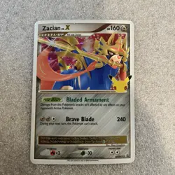 Pokemon TCG Zacian Lv. X Sword & Shield Swsh135 Holo Promo - Image 1