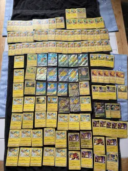 Pokemon 376 Card Collection Lot Vintage/promos Charizard Pikachu Mewtwo Gengar - Image 1