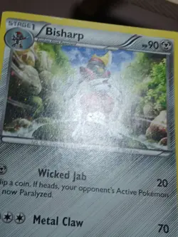 HP Bisharp 20/39 - XY Kalos Starter Set Pokemon Card - Image 2
