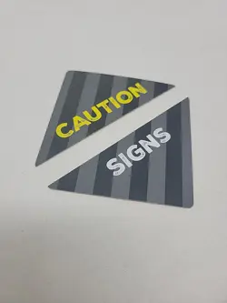Caution Signs Exclusive Promo Cards Origins 2025 Wild Villain Wise Wizard Games - Image 2