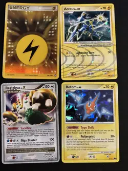 Pokemon TCG: Vintage 2007-10 34 Card Lot Ft. Arceus AR6 NM & Lvl X Regigigas DMG - Image 1