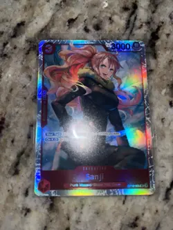 Sanji OP10-005 English SR Royal Blood One Piece Card Game - Image 1