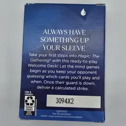 Magic: The Gathering MTG 2024 Blue Welcome Deck Magic Cards - NEW in Box - Image 2