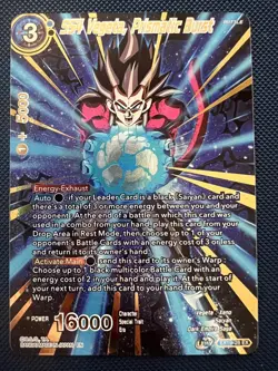 Dragon Ball Super Card Game SS4 Vegeta, Prismatic Burst EX19-28 EX Foil NM - Image 1