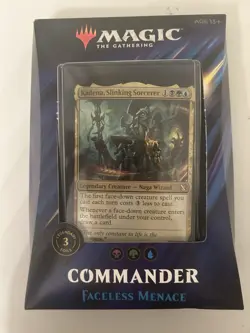 Magic: The Gathering Commander 2019 Faceless Menace Deck factory sealed - Image 1