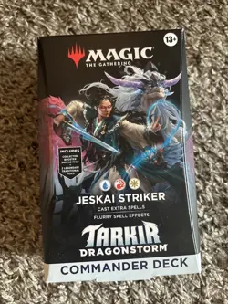 Magic The Gathering Dragonstorm Commander Deck - Jeskai Striker - Image 1